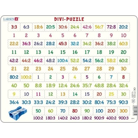 Division palapeli, Divi-Puzzle- Larsen