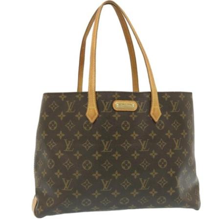 Louis Vuitton Vintage, Pre-owned Wilshire Mm Bruin, Dames, Maat:ONE Size