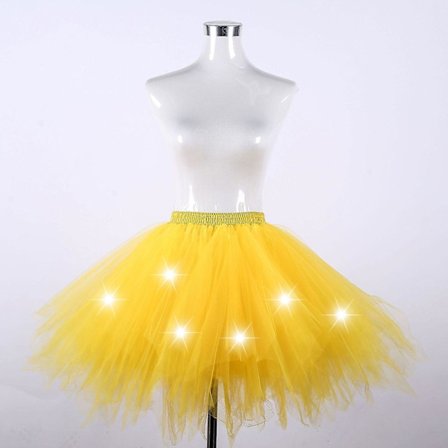 Skjørt Bachelor Party Tutu Tulle Skjørt Petticoat Ballet Hoop Skjørt 4 Lag