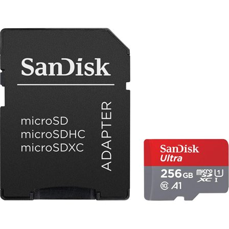Sandisk Ultra - flashminnekort - 256 GB - microSDXC UHS-I