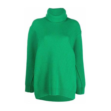 Philosophy di Lorenzo Serafini, Turtleneck Groen, Dames, Maat:XS