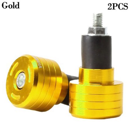 1 Par Universal Motorcykel Handtag GULD - high quality