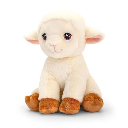 Keel Sheep Blød Plyslegetøj (Keel Eco) 19cm