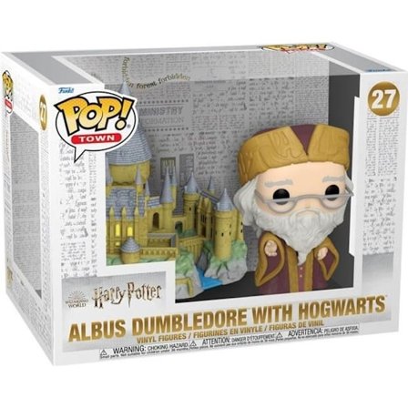 Funko POP! Kaupunki: HP Anniversary - Dumbledore Tylypahkan kanssa