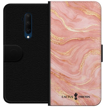 Yhteensopiva Lompakkokotelo OnePlus OnePlus 7T Pro Cactus and Friends – RoseGoldFlow