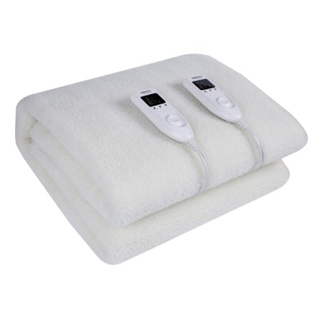 Camry elektrisk varmetæppe med timer til to personer 180x160 cm