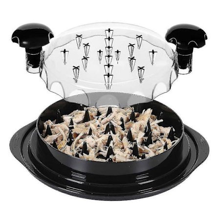 Kyllingekværner Værktøj Twist, Kødkværner Med Håndtag Og Skridsikker Base, Kyllingekværner Bryst