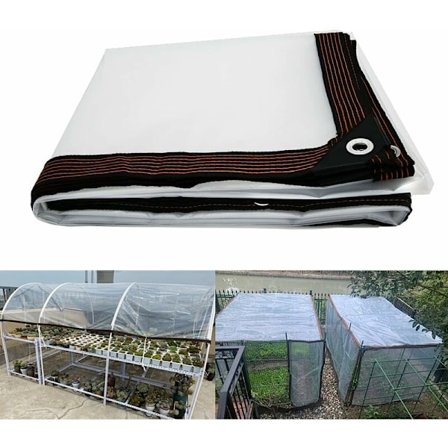 Transparent presenning, vandtæt udendørs beskyttende presenning, transparent