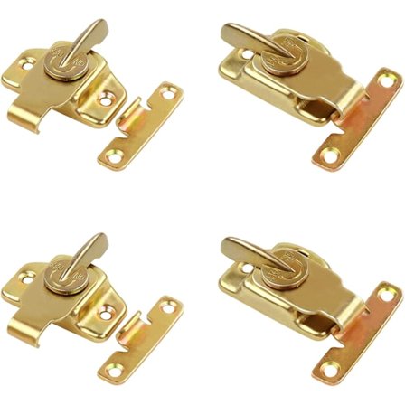 4 st Matsalsbordslås Metallhänglås & Haspar Lås Möbel Dörrbeslag Spännen för Lådor, Trälådor, Skåp