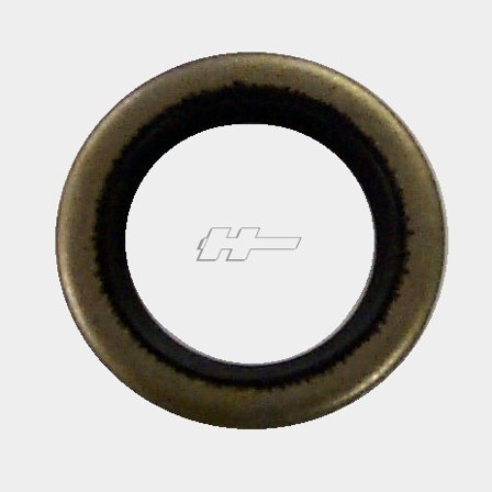 Sierra Packbox för marinmotorer, högkvalitativ radialaxeltätning i metall och gummi, färg brun och svart, 1 st.