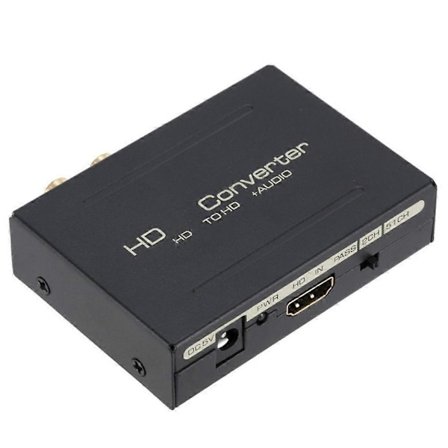 HDMI ljudsplitter, HDMI till HDMI, Ljud, Spdif och R/L ljudsignalkonverterare