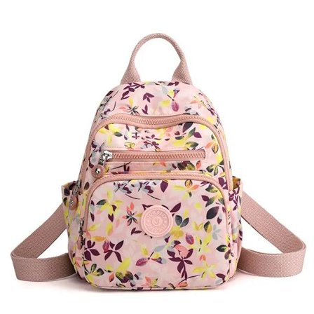 Vento Marea Mini Ryggsäck 2021 Blommig Dam Axelväska Preppy Stil Vattentät Nylon Damhandväskor för Flickor~00689