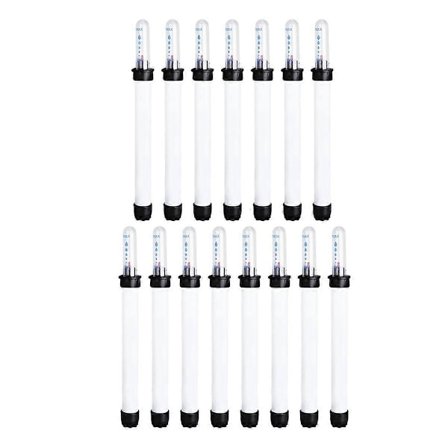 Fuktighetsmåler for planter, vanningsindikator, 15 stk fuktighetsmåler for planter, vannivåindikator for planter, jordfuktighetsmåler hvit