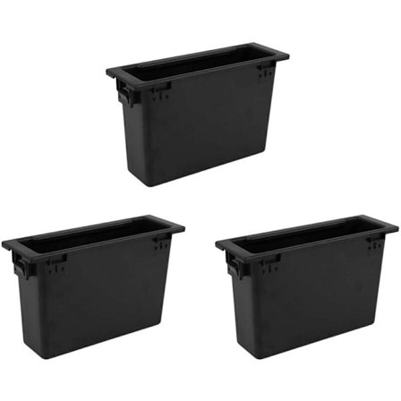 3X Bilradio Stereo Dashbord Oppbevaringsboks 1Din Lommesett for