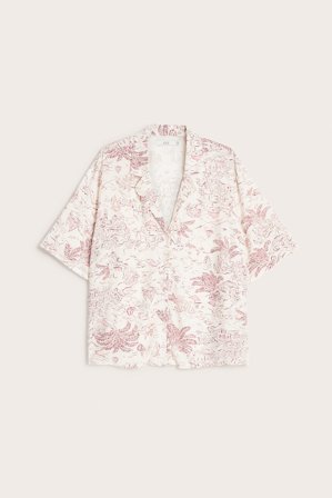Kappahl | Bluzka z krótkimi rękawami | Offwhite