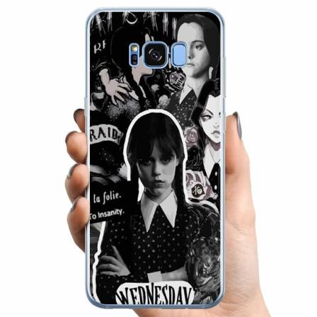 Samsung Galaxy S8+ Tpu Mobilskal Wednesday Addams