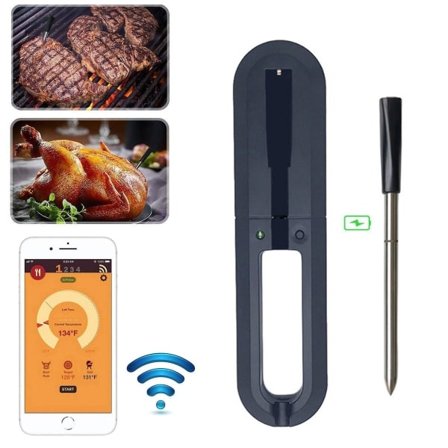 IC Smart Bluetooth-app Grilltermometer Kötttermometer