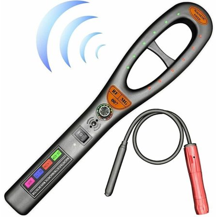 Professionella Detektorer för Dolda Kameror med Sekretesskydd, Justerbara Detektionslägen för Trådlös Kamerafinnare, Portabel Metalldetektor Säkerhet