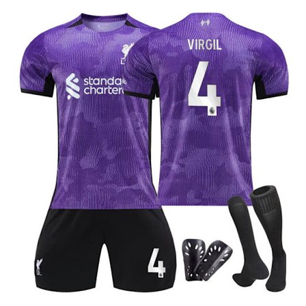 2324 Liverpool Second Away Champions träningsfotbollströja