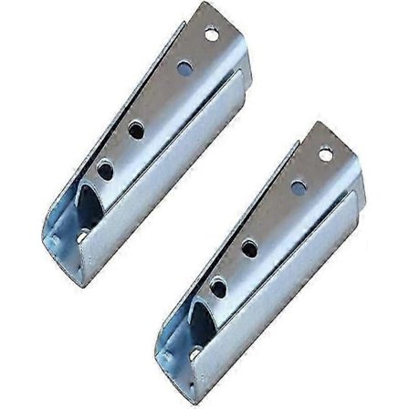 2 par 12 cm sengegavl vægbeslag, sammenkoblingsbeslag møbelbeslag, sektionssofa metalbeslag til sofa, seng P20250110340