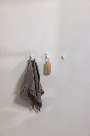 Metallbude Pali Kroge Hvid 3 stk 3 stk, Tøj & Bolig, Badeværelsestilbehør, Øvrigt