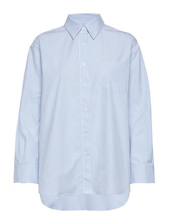 Sammy Shirt Langermet Skjorte Blå Filippa K