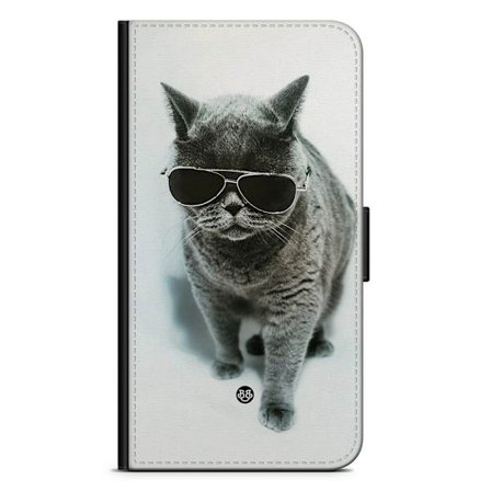 Bjornberry Sony Xperia 5 IV Fodral - Katt Glasögon