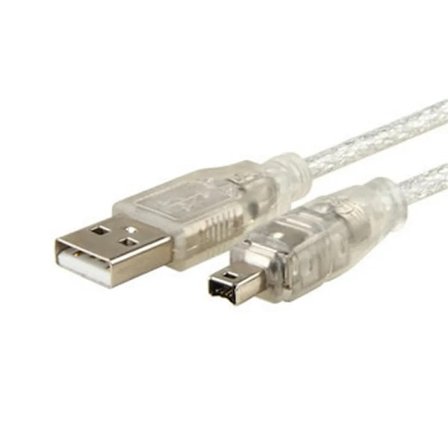 USB hann til firewire IEEE 1394 4 pin hann iLink adapter ledning firewire