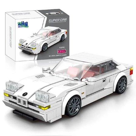 11 Typer Speed Champions Bil Hyperbil Byggklossar MOC Konstruktionsklossar Kända Sportfordon Leksaker Present Till Barn