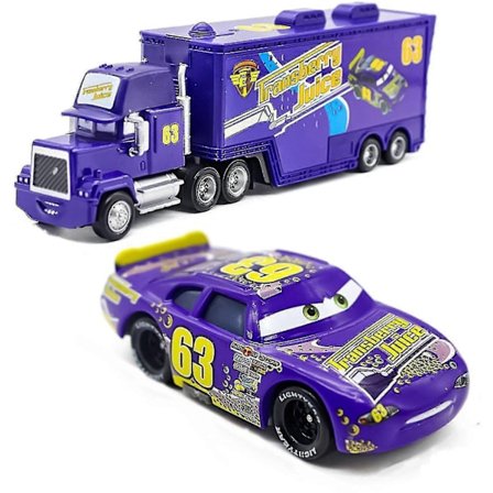 Cars Hicks Mack Lastbil Uncle Diecast Leksakssats - WELLNGS