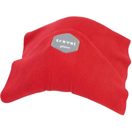 Reisepute for Fly - Bærbar Flypute - Støtte for Nakke og Skuldre (Rød)