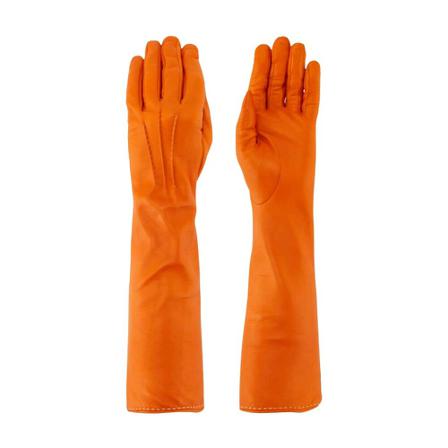 Ermanno Scervino Gloves , Oranje , Dames , Maat: M Handschoenen