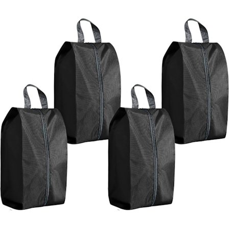 Rejse Skotaske, Skotaske med Lynlås, Vandtæt og Støvtæt Skoorganiser