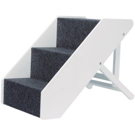 Trixie - Pet Stairs høydejusterbar hundetrapp hvit 67 x 40 cm - Hund - Hundesenger & puter - Hundetrapper & bilramper - ZOO.no
