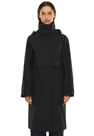 ELVINE Kelly Regnjackor Dam Svart M