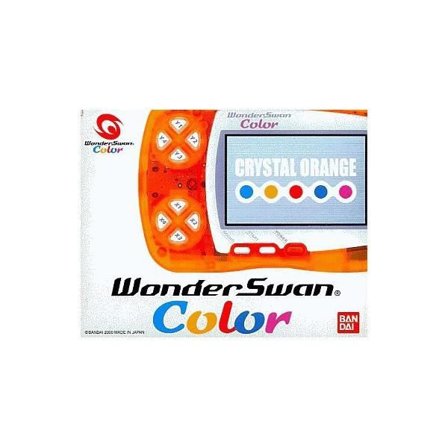 Spilkonsol - Wonderswan - Farve Crystal Orange - Ikke zoneinddelt - Kompatibel med alle spil - Japansk instruktioner