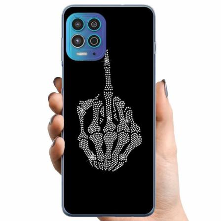 Motorola Moto G100 Tpu Mobilskal Fuck You Bling