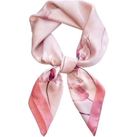 Satin Bandanas Hovedtørklæde til Kvinder Hårtørklæder Tilbehør Letvægts Mode Wrap Hals Silke Sovende Hovedtørklæde