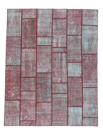 Patchwork Dywan 195X250 Wełna