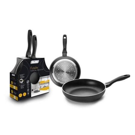 Pande - IBILI - 450100 - 20 og 24 cm - Non-stick - Rustfrit stål - Sund og miljøvenlig