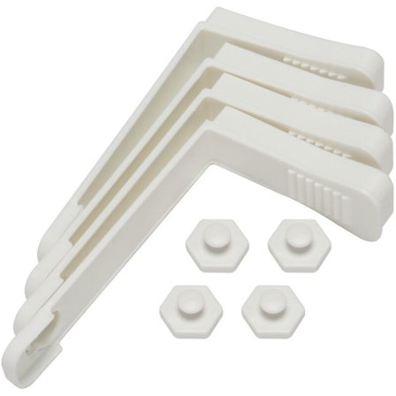 Lakanhållare / Hörnlakanhållare för att hålla lakan på madrass, madrasskydd, soffkudde 8 stycken serie