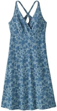 Patagonia W's Amber Dawn Dress Way Back/Still Blue