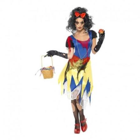 Snövit Halloween Maskeraddräkt L