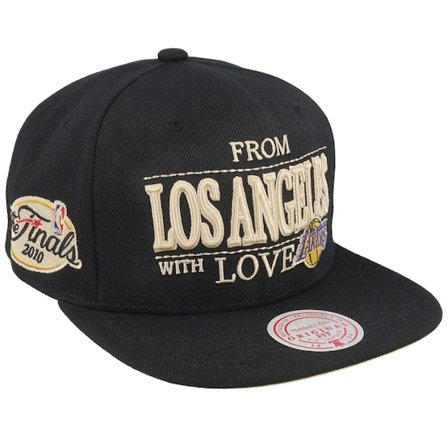 Mitchell & Ness - NBA Schwarz snapback Cap - Los Angeles Lakers With Love Black Snapback @ Hatstore