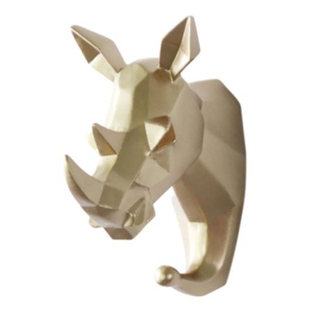 Hartshorn av Resin Djurhuvud Väggfäste Väggställ Hem Rum