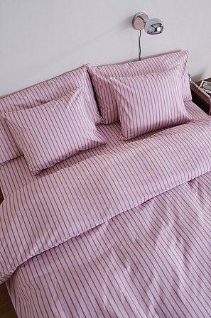 Jotex - Pussilakanasetti Parivuode Orgaaninen Liila/oliivinvihreä Liila/oliivinvihreä - SIMA - Osta Parisängyt Jotex