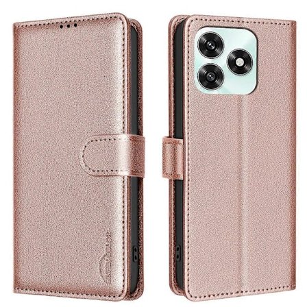 Kompatibel Kompatibel med Honor X5c 4G / Honor X5c Plus 4G Læder Etui BINFEN COLOR BF32 Wallet RFID Telefon Cover