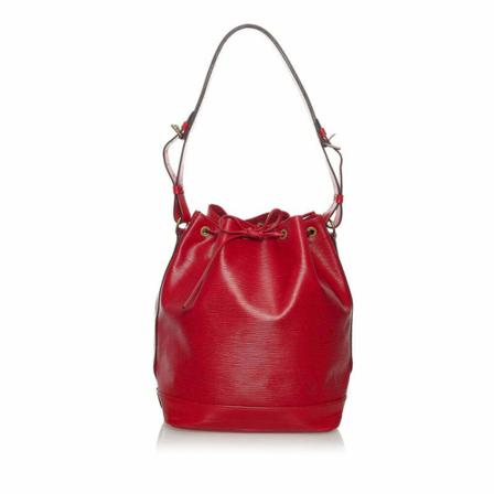 Louis Vuitton Vintage, Pre-owned Shoulder Bag Rood, Dames, Maat:ONE Size,leer