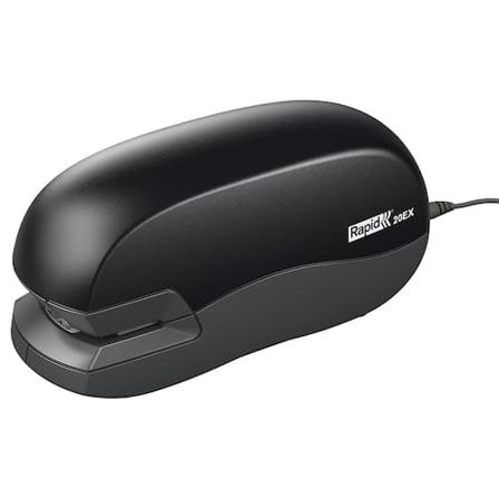 Rapid Fixativ Desktop 20EX elektrisk häftapparat, plast/metall, svart