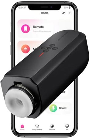 Lovense Solace Thrusting Masturbator - Vuxen.se - Fleshlight, masturbator, lösvaginor, blowjob machine